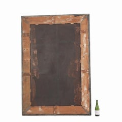 A large French painted mirror, C. 1920.