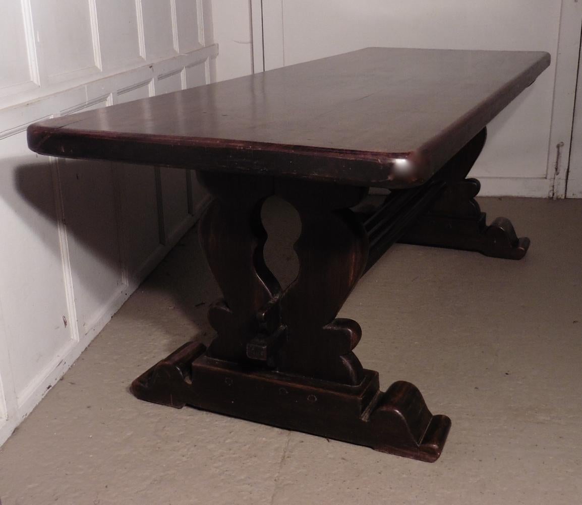 Large French Refectory Table, Table Monastère 1