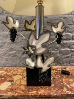 Large French Table Lamp, attributed to Maison Jansen