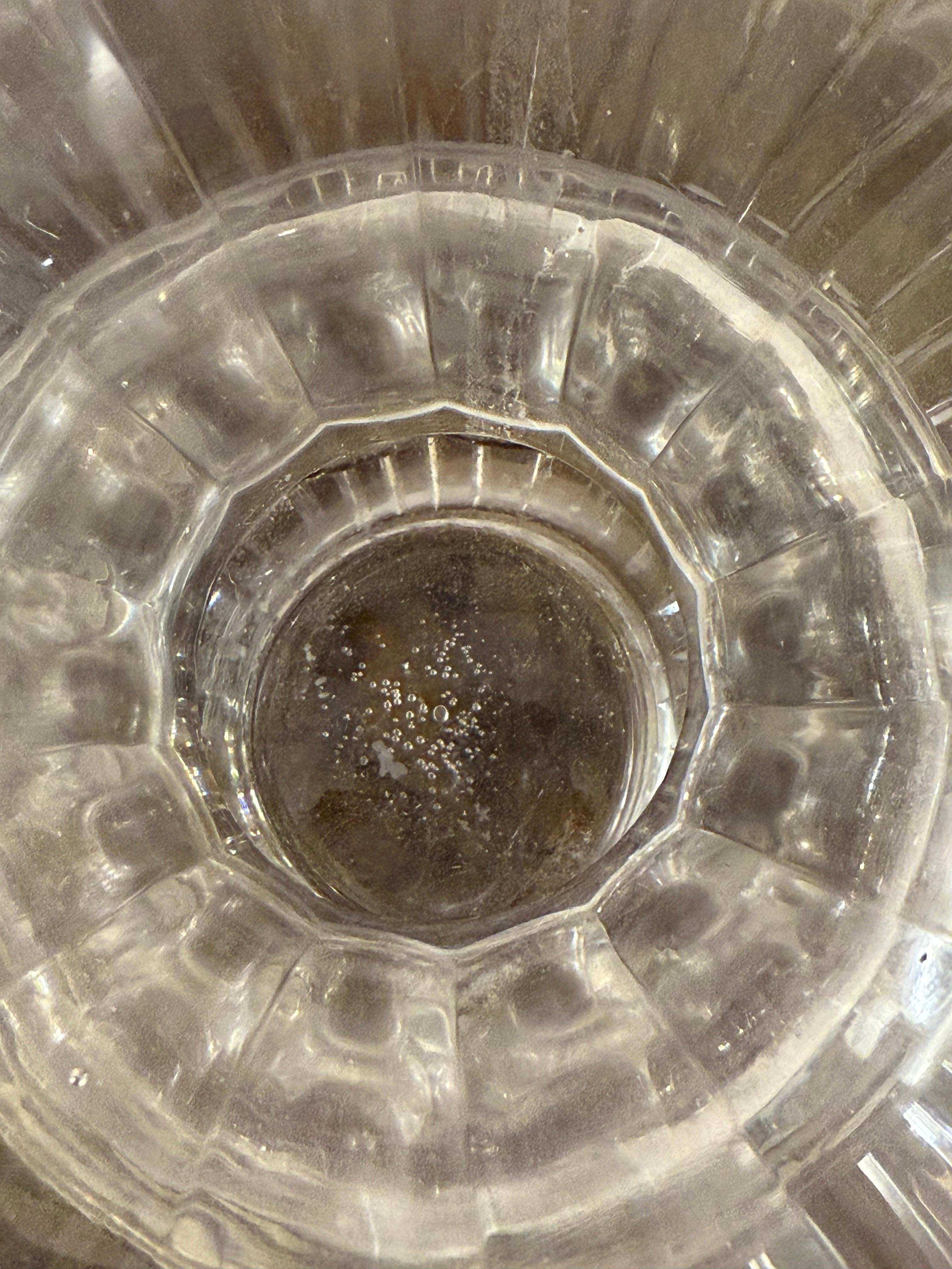 A Large Glass Punch Bowl en vente 2