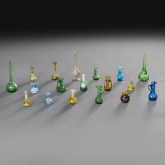 A Large Group of 19th Century Safavid Glass Vessels