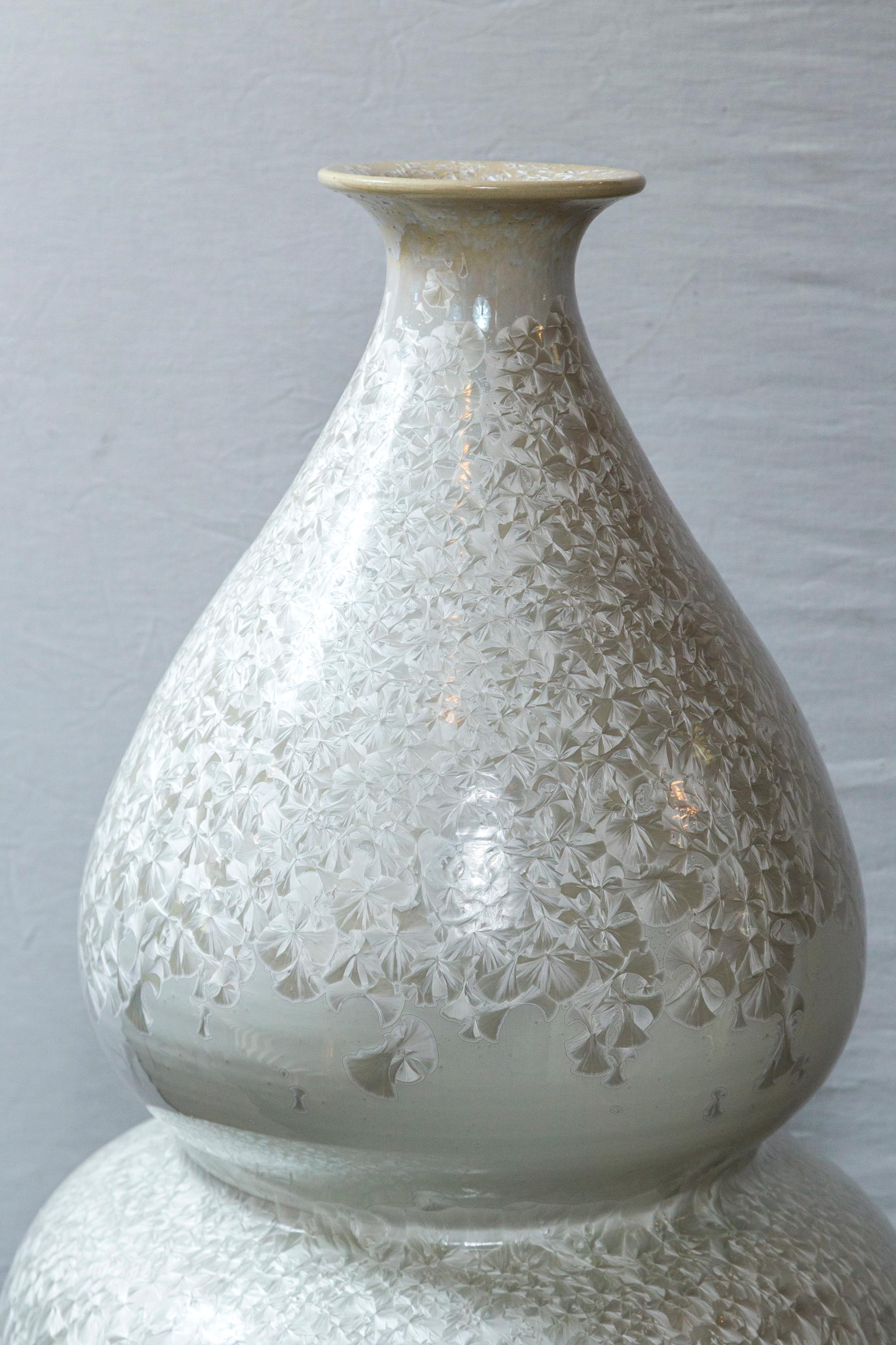 20th Century Large Hollywood Regency Style Floor Vase For Sale