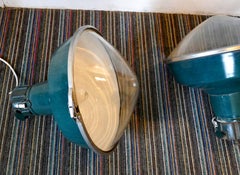 Large Industrial Platform Light from SNCF 'French Rail'