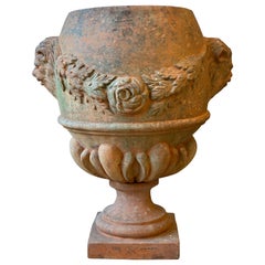 Large Italian Terracotta Urn