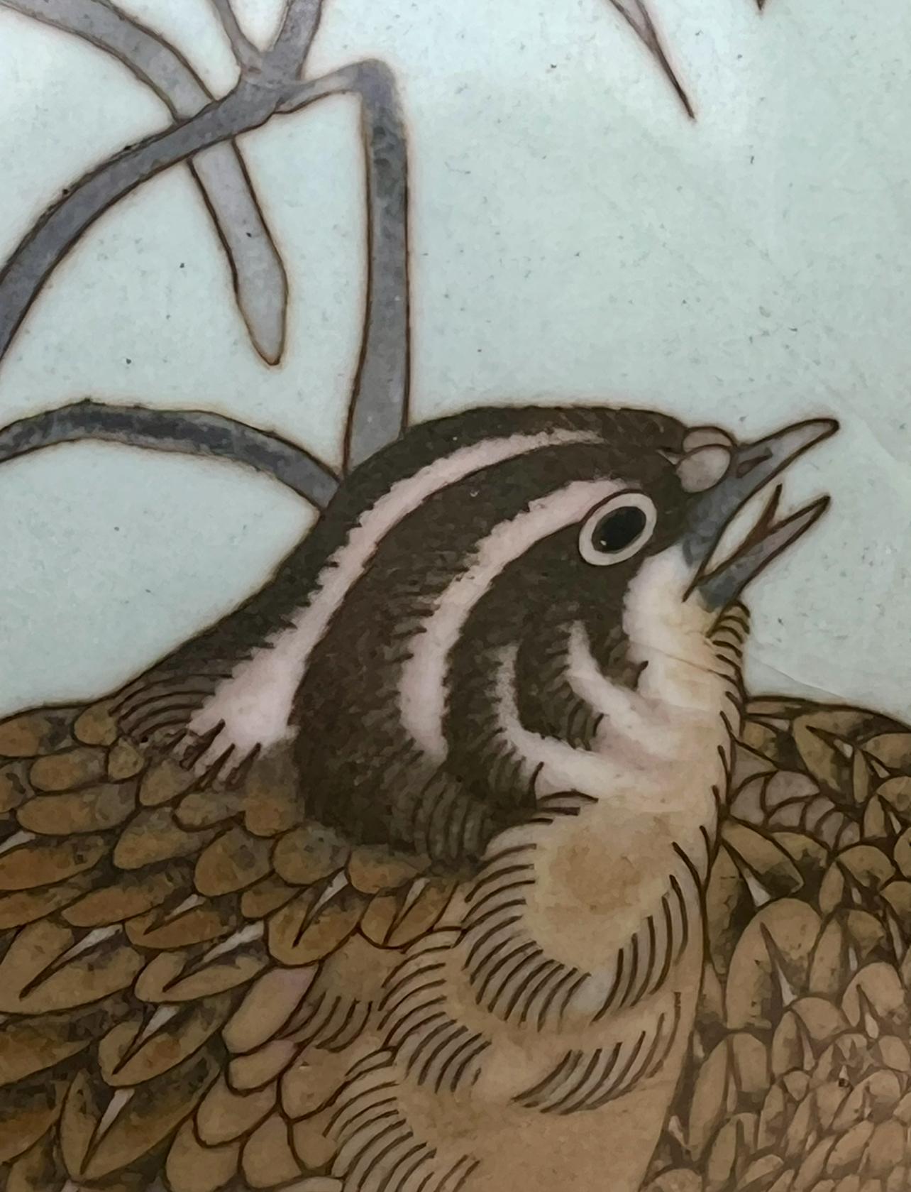 Un grande vaso a bottiglia giapponese in smalto cloisonné nello stile di Namikawa Sōsuke in vendita 1