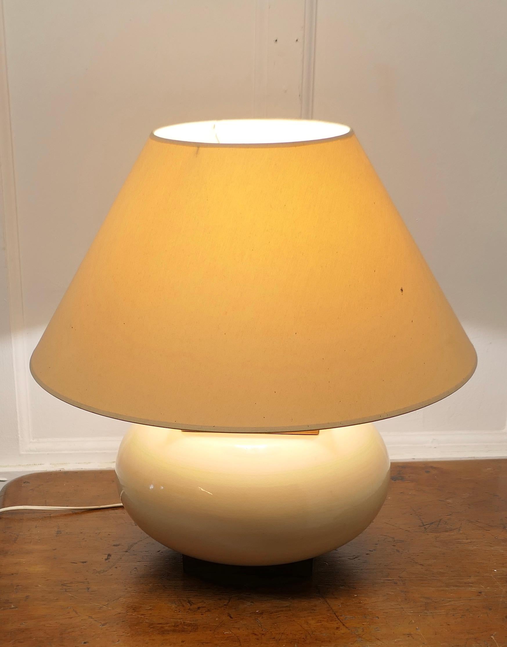 Mid-Century Modern A Large Kostka Sideboard Pebble Lamp    For Sale