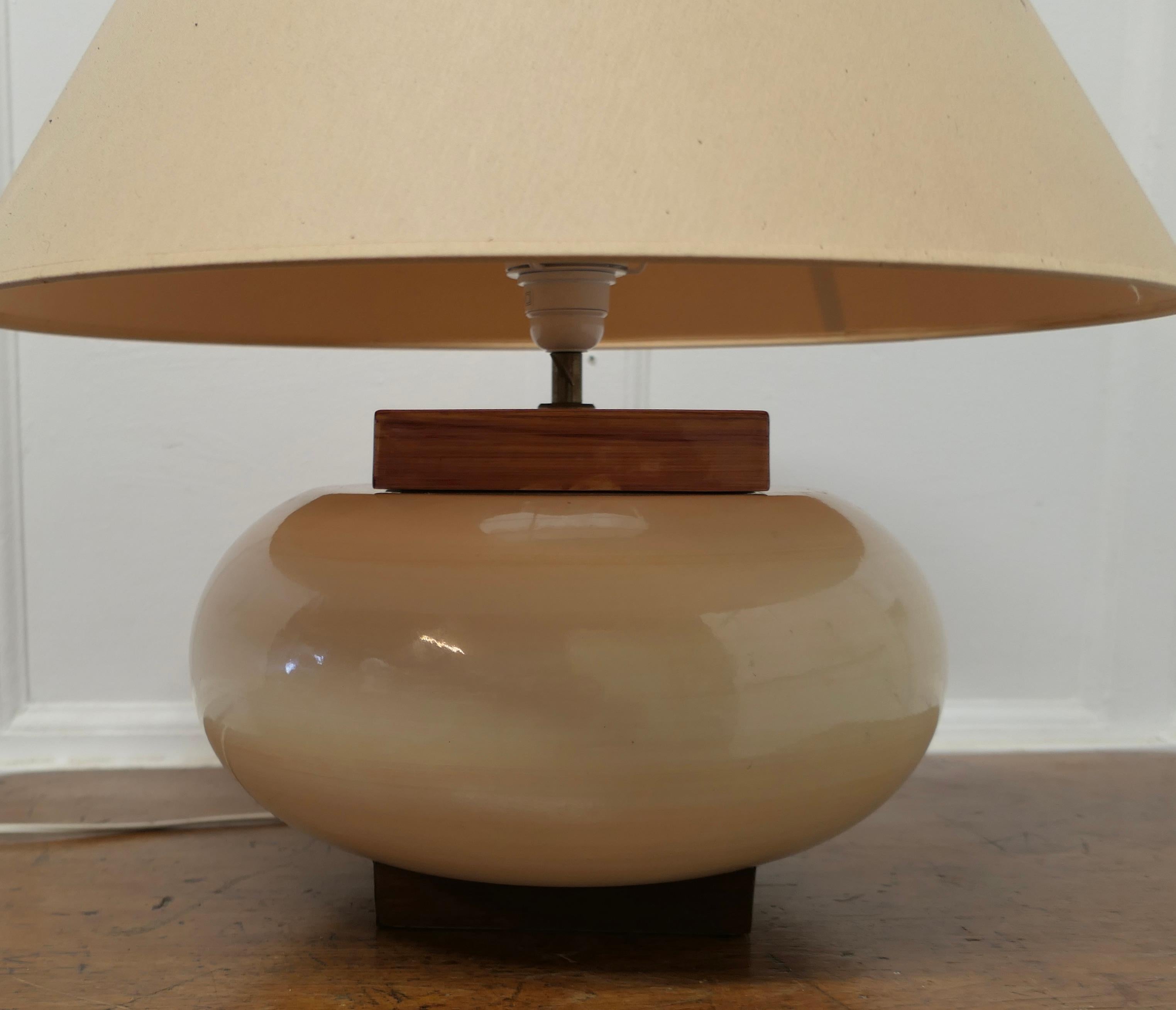 Mid-20th Century A Large Kostka Sideboard Pebble Lamp    For Sale