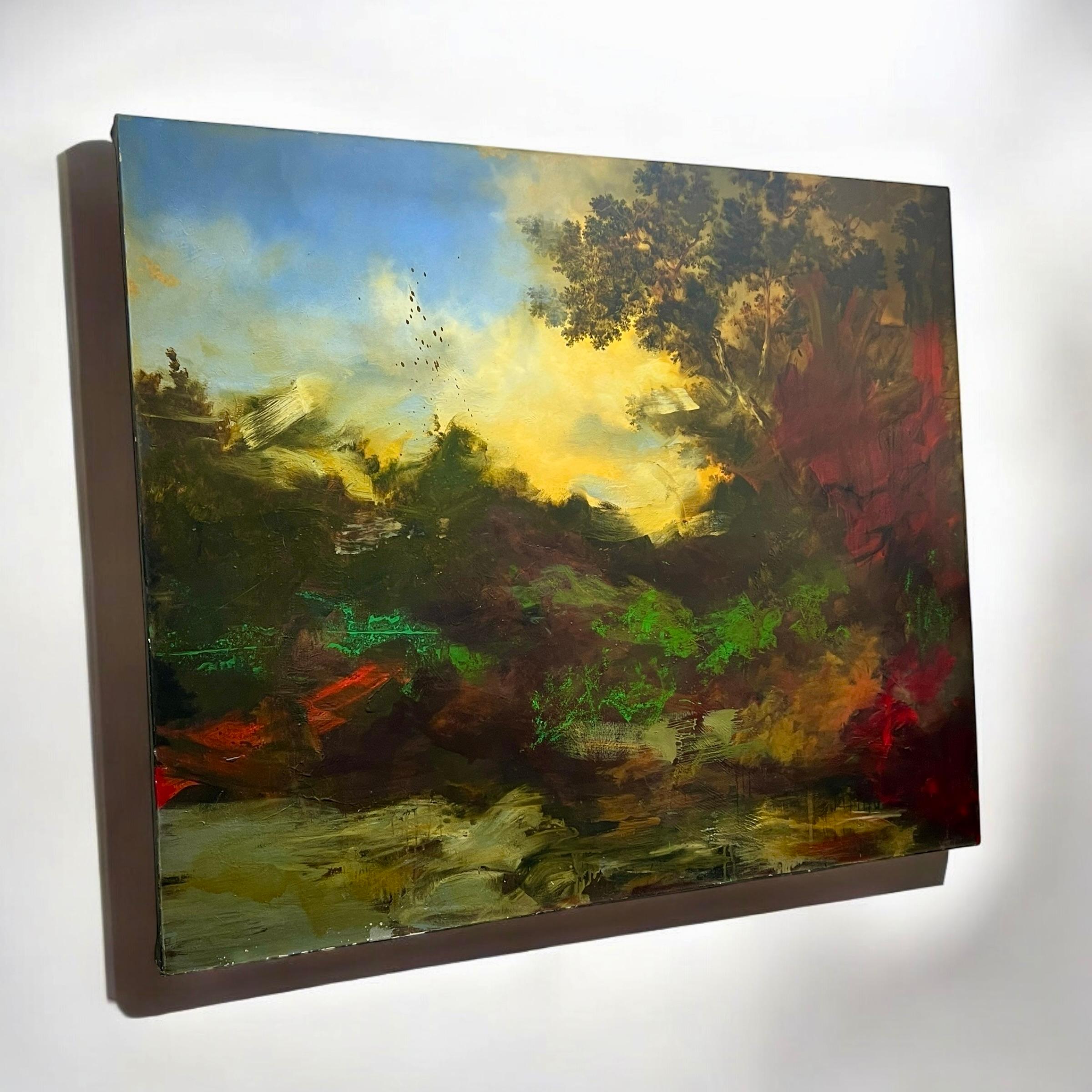 A Large Landscape Öl auf Leinwand von Alan Rankle im Zustand „Gut“ im Angebot in London, GB