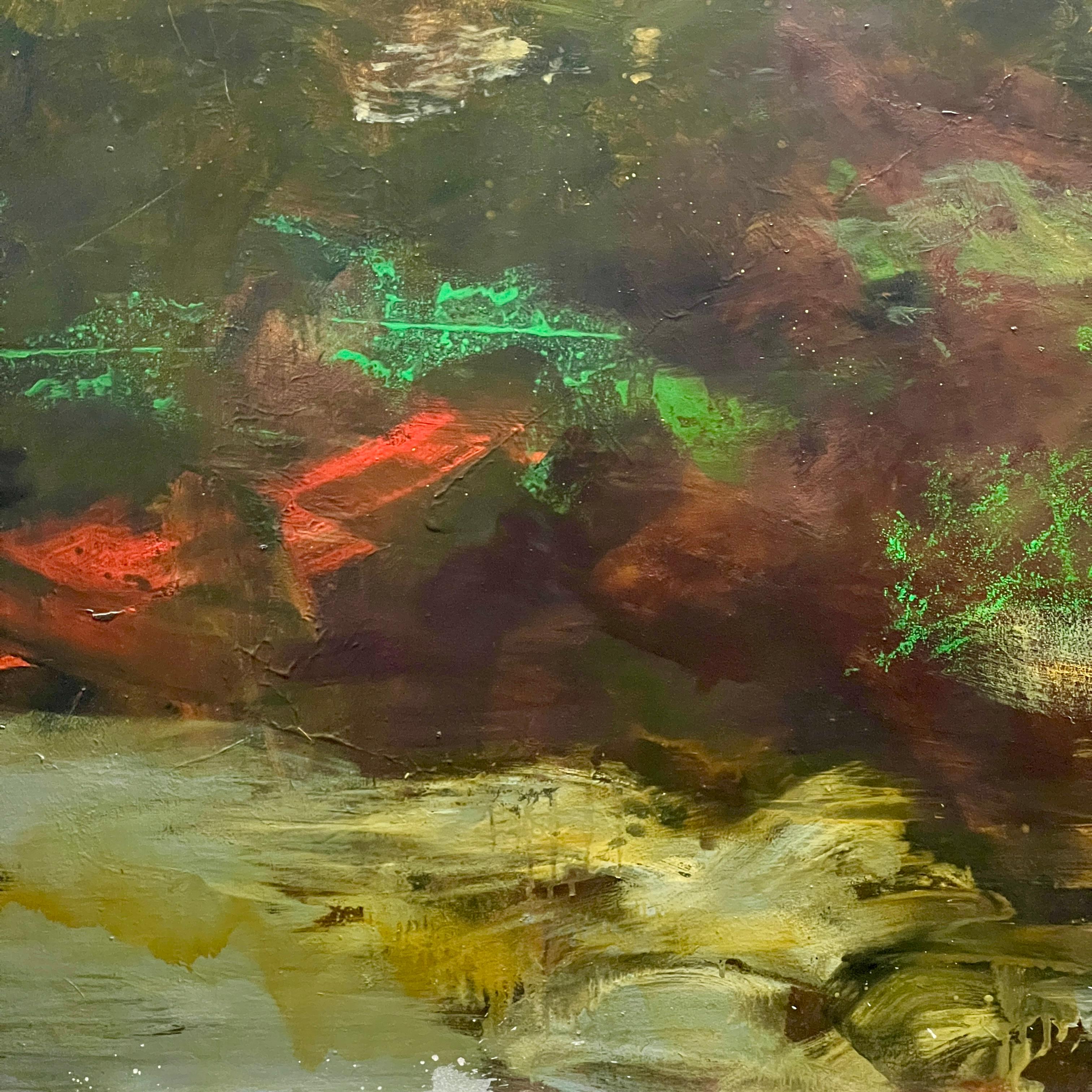 A Large Landscape Öl auf Leinwand von Alan Rankle im Angebot 2