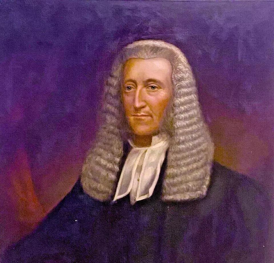 A Large Late 18th C Antique Portrait Oil Painting Of A English Clergy Man For Sale 4