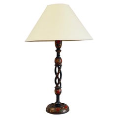 Grande lampe cachemirienne de la fin du XIXe siècle