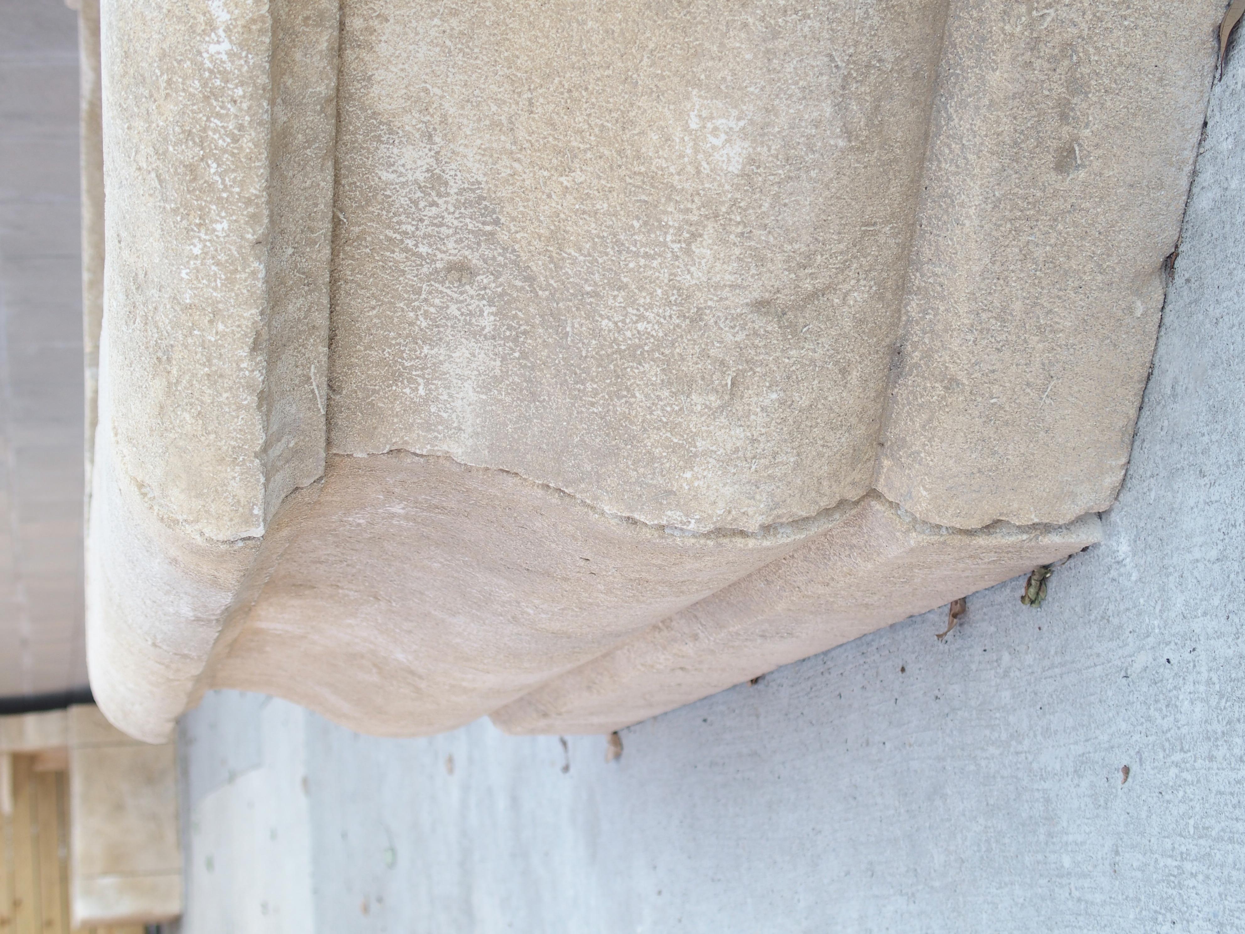 Large Limestone Wall Fountain from The Vaucluse, Provence France 5