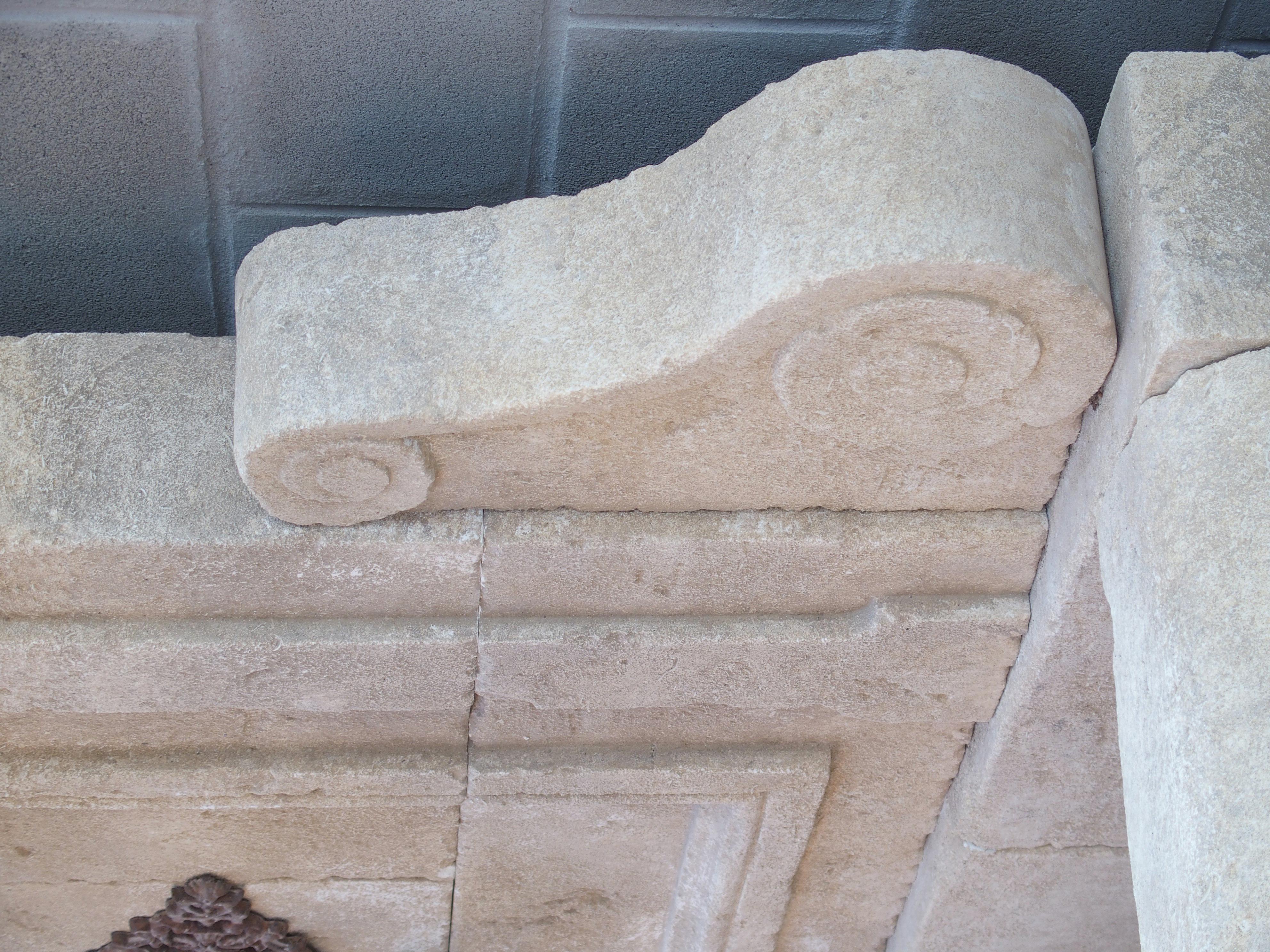 Large Limestone Wall Fountain from The Vaucluse, Provence France 6