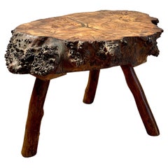 A Large Low Root Tripod Table 