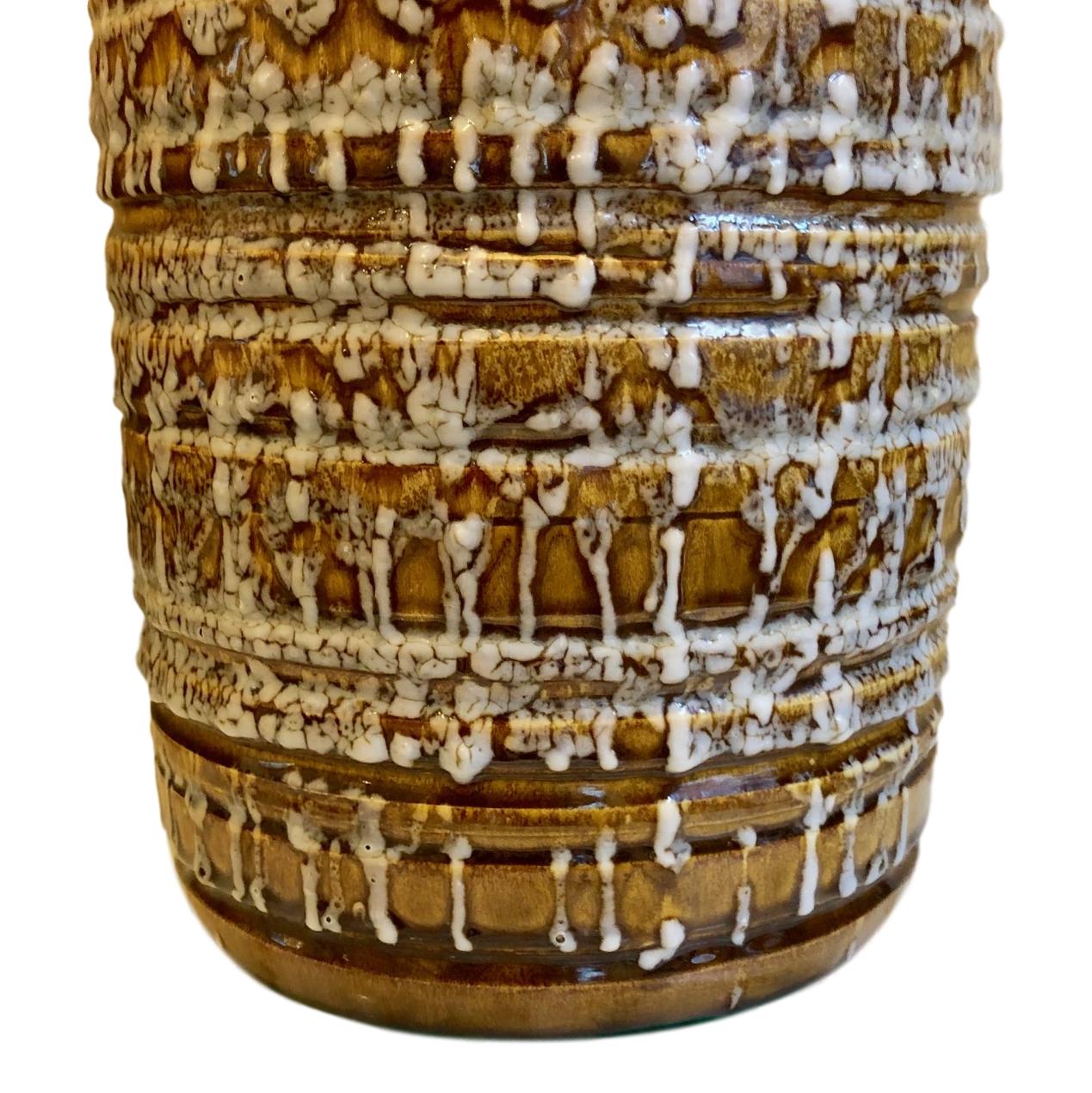 German Large Midcentury Table Lamp For Sale