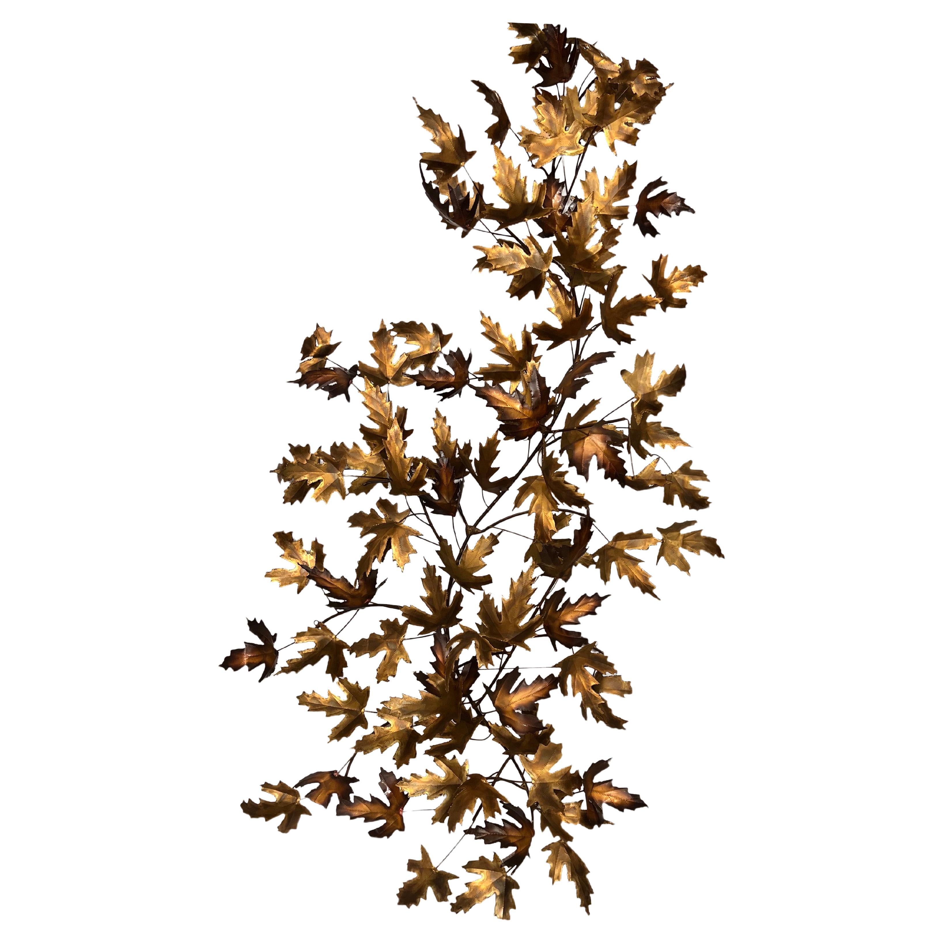 A large Midcentury Foliage Decoration For Sale