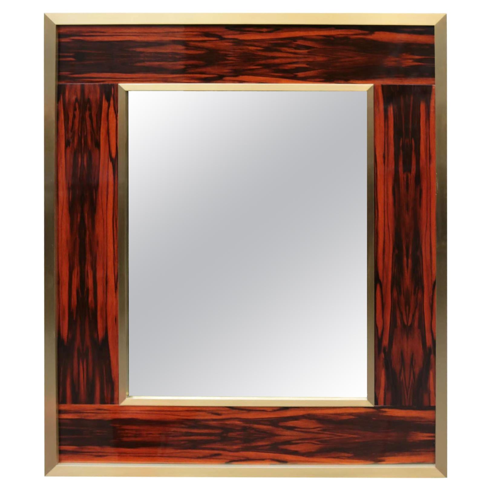 Large Modernist Wall Mirror