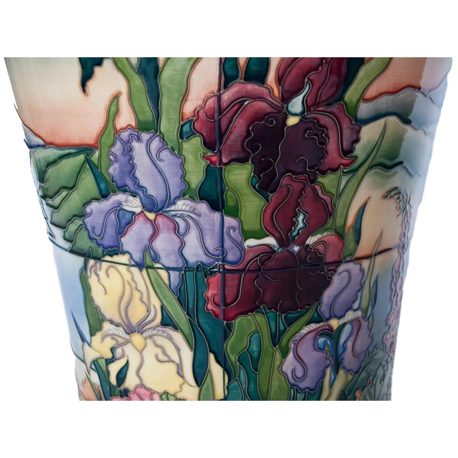 Ceramic Large Moorcroft 'Parramore' Vase by Rachel Bishop, 2002