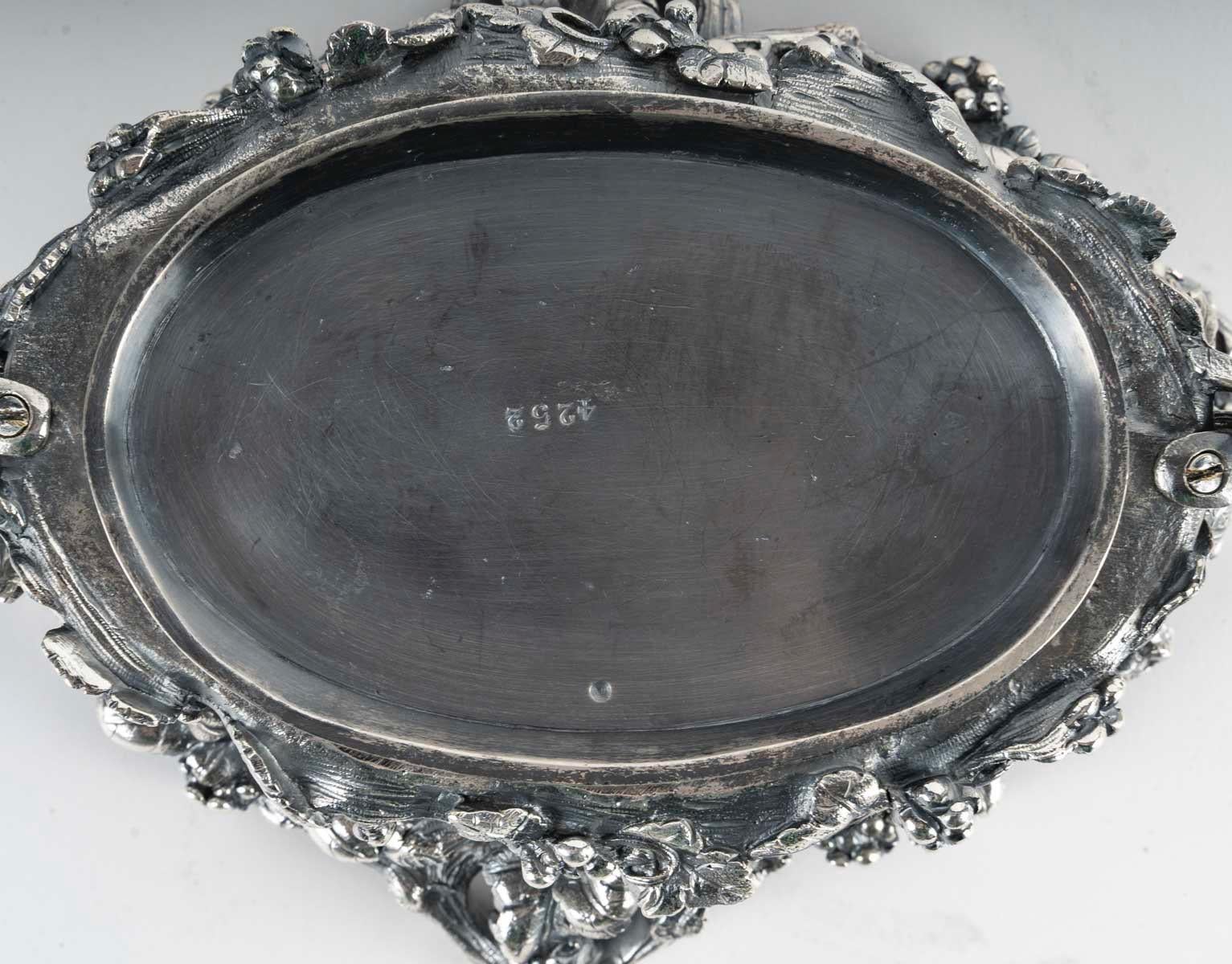 Grand centre de table Napoléon III, Maison Christofle, vers 1880 en vente 1