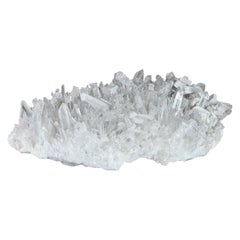 A Large Needle Quartz Crystal Cluster Geological Specimen