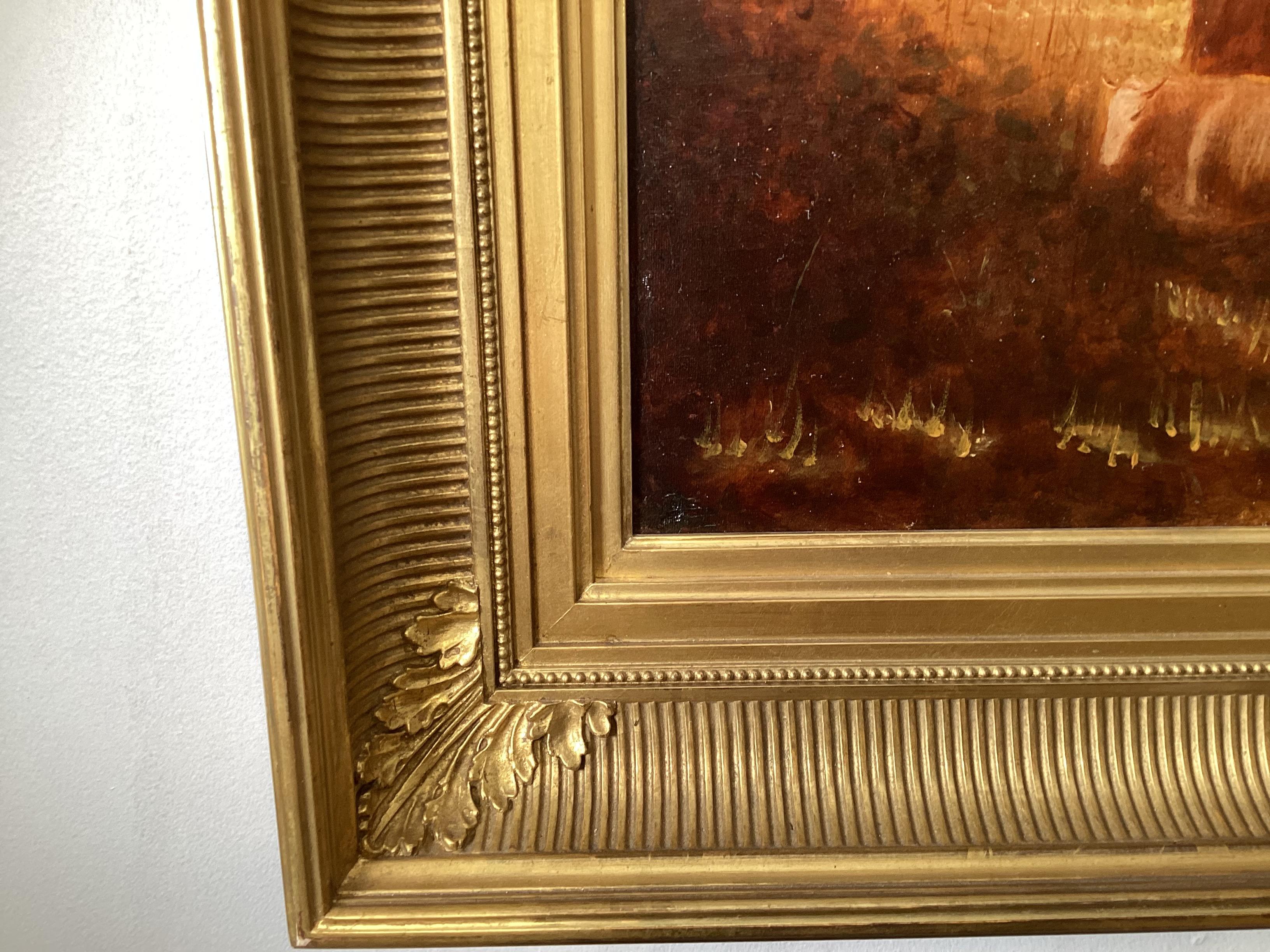 Großes Ölgemälde auf Leinwand, Hudson-Landschaft, Gemälde von Henry Sudam (1803-1883) (amerikanisch) im Angebot