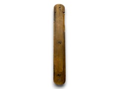 A  Large Olivewood Mezuzah Case, Jerusalem Circa 1890. Judaica