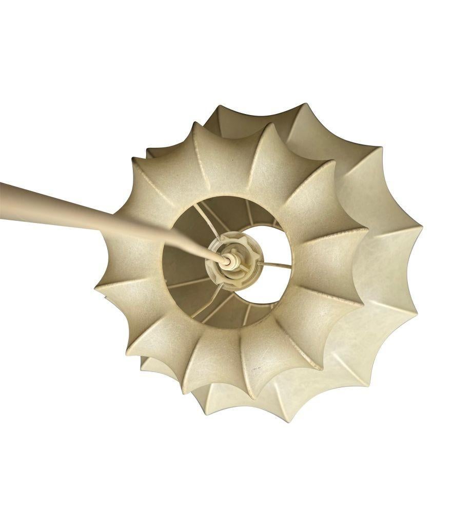 A large orignal 1960s cocoon light by Achille Castiglioni for Flos For Sale 1
