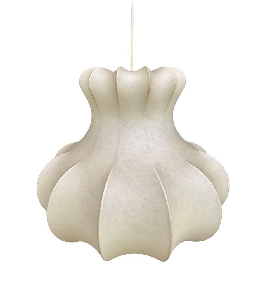 A large orignal 1960s cocoon light by Achille Castiglioni for Flos For Sale 2