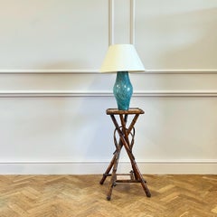 A Large Ovoid Murano Glass Vase, Now Lamp