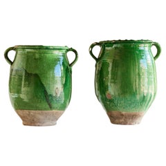 A large pair of 19th Century French Biot Pots