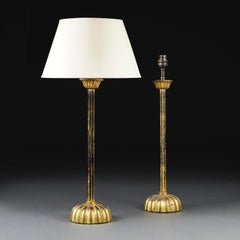 A Large Pair Of 19th Century Japanese Candlestick Lamps