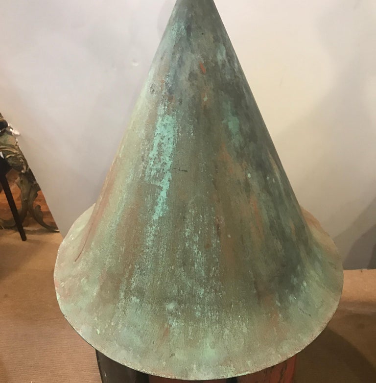 Large Pair of Antique English Copper Cupolas, circa 18501860 For Sale