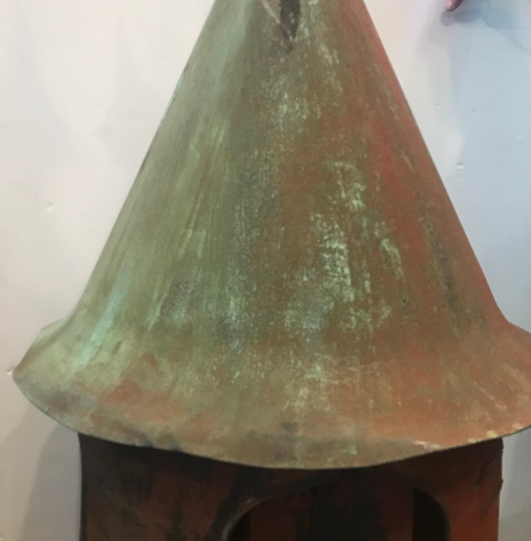 Large Pair of Antique English Copper Cupolas, circa 18501860 For Sale