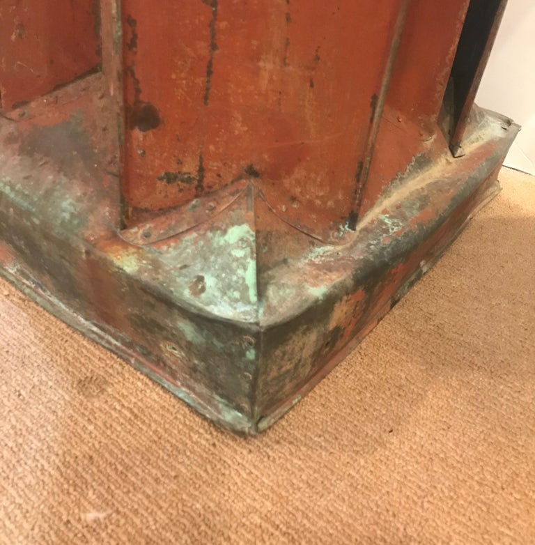 Large Pair of Antique English Copper Cupolas, circa 18501860 For Sale