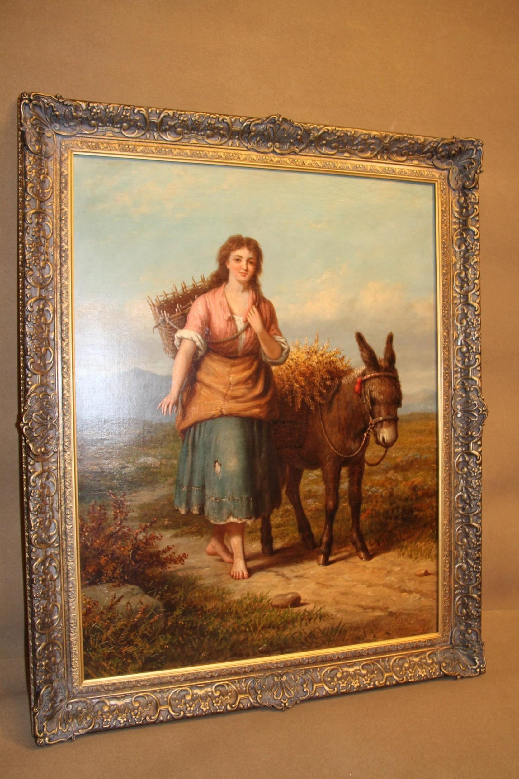 Late 19th Century Large Pair of English Oil Paintings by Walter Jackson For Sale