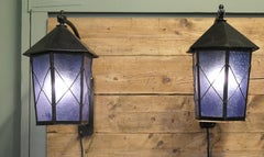 A Large Pair of Entrance Door Wall Lights, Wall Lanterns  2 wonderful pieces
