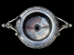 A Large pair of French Urns with beautifully scrolled handles