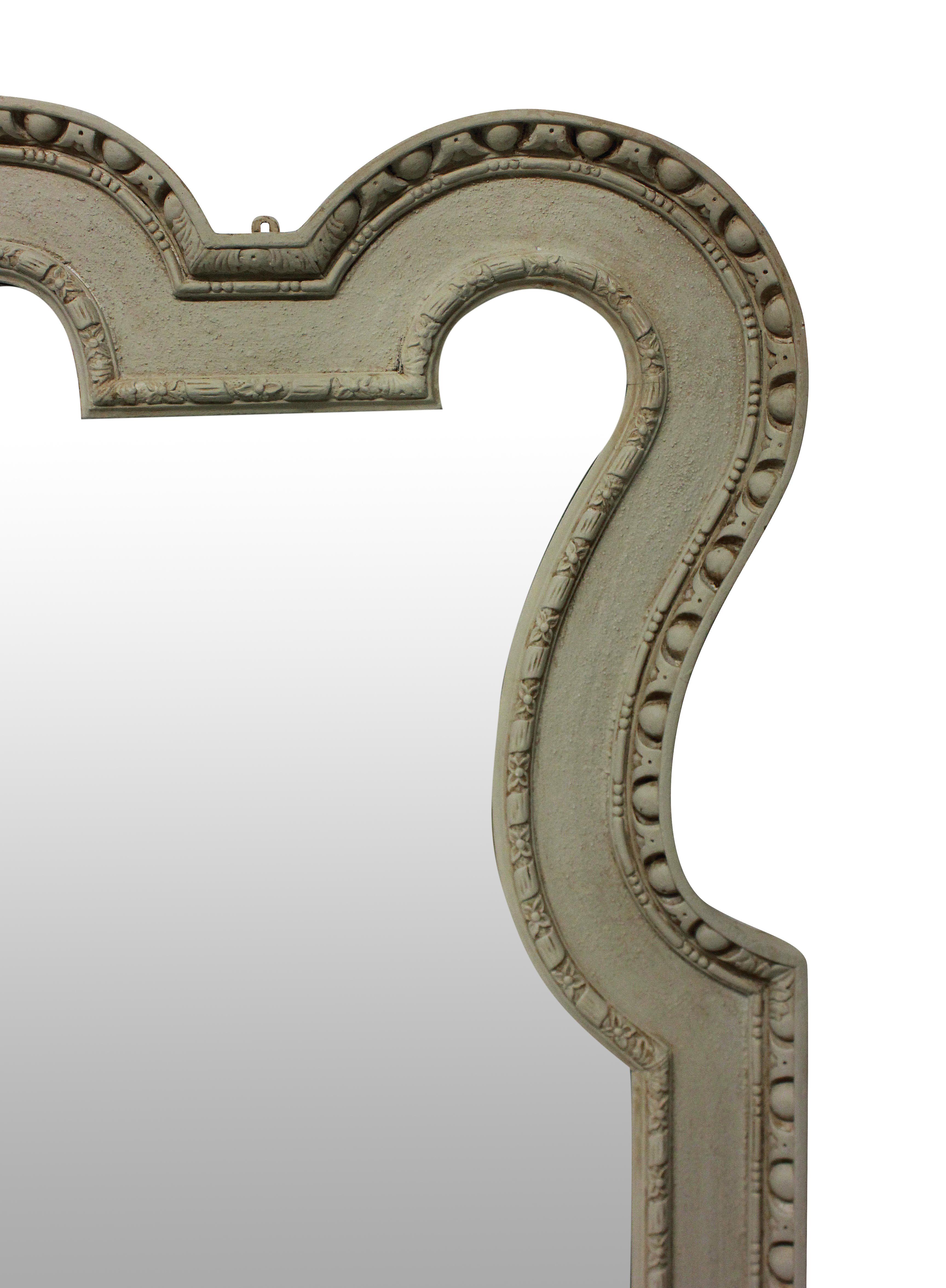English Large Pair of Lutyens Style Mirrors