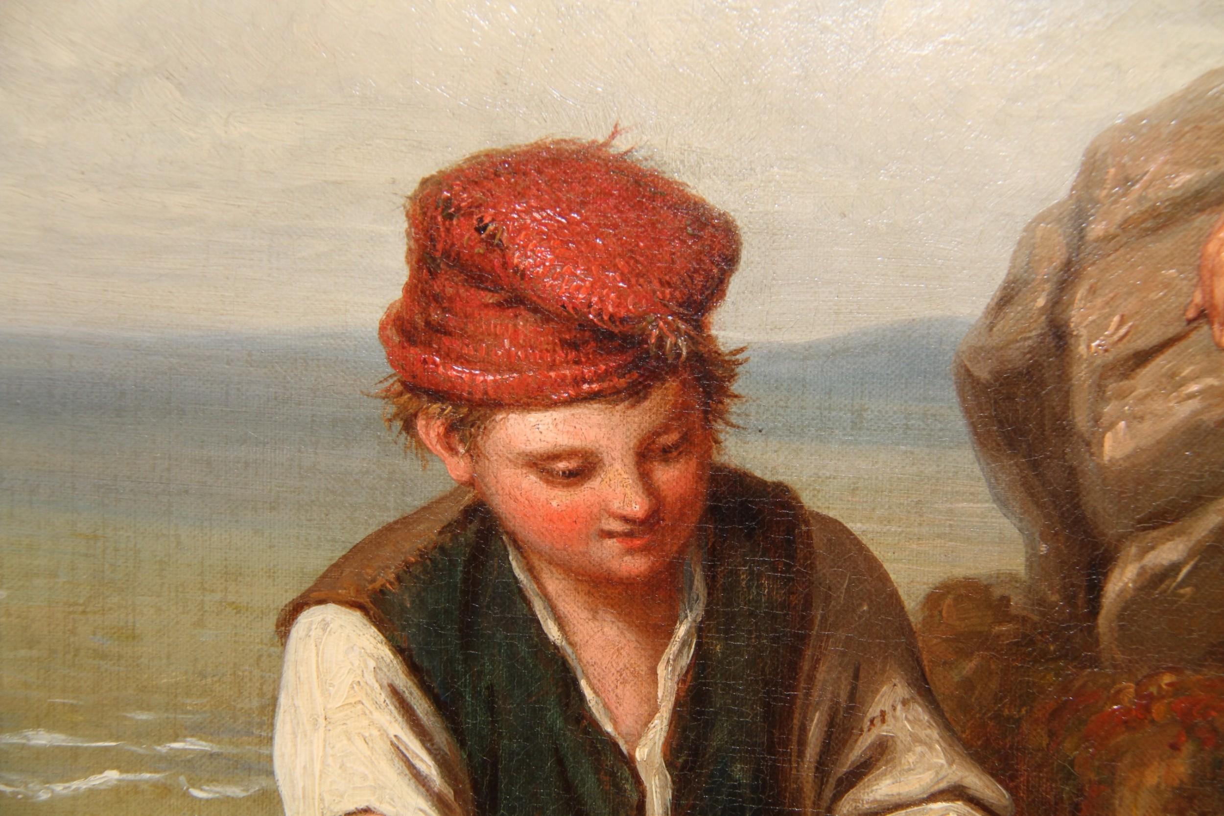 Large Pair of Mid-19th Century English Oil Paintings by Walter Jackson For Sale 2