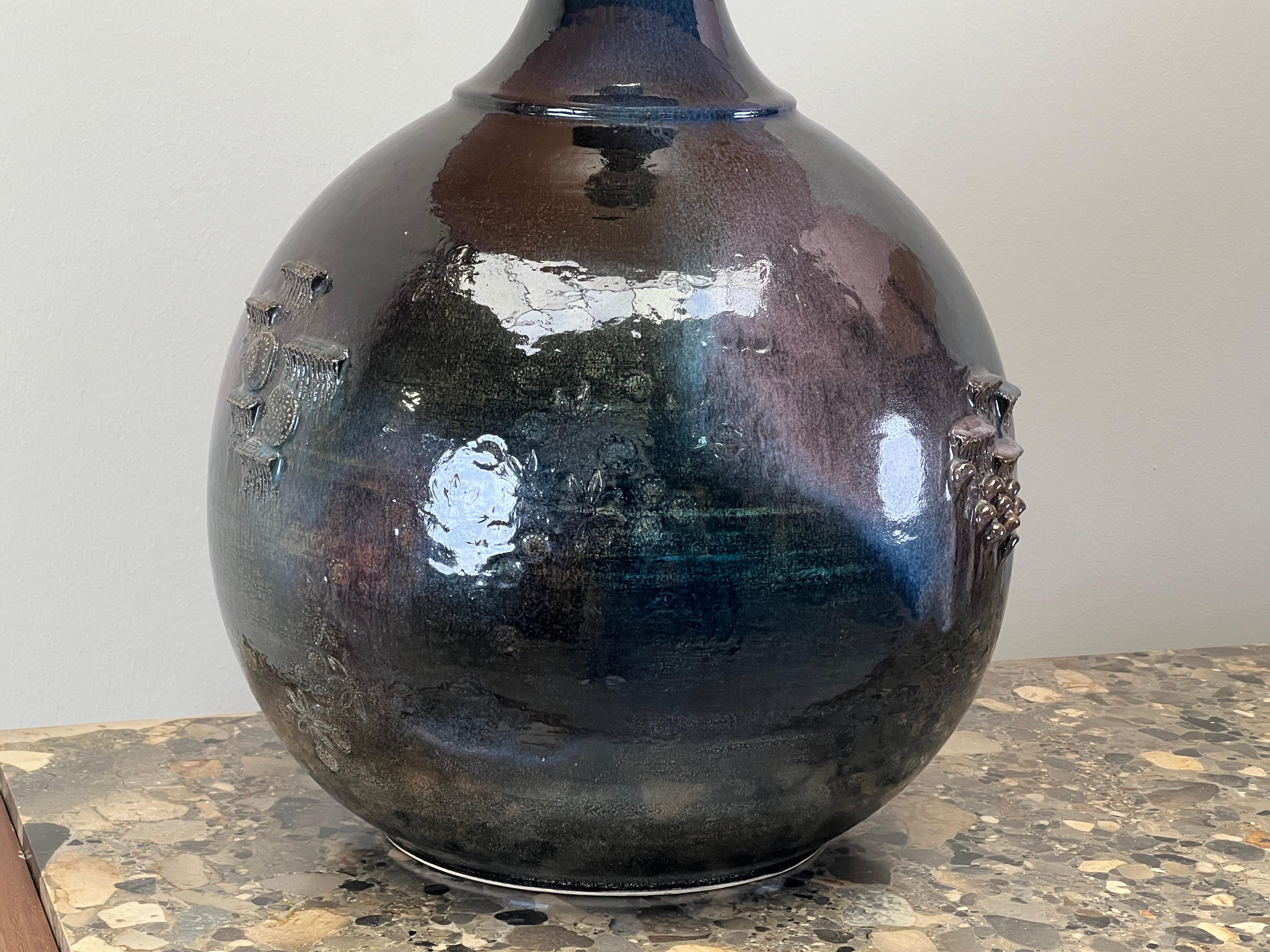 A Large Pair of Table Lamps by Bjorn Wiinblad For Sale 7