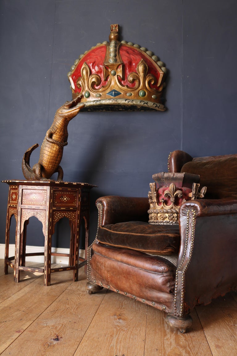 Large Papier Mâché Crown from the Coronation of King VI and