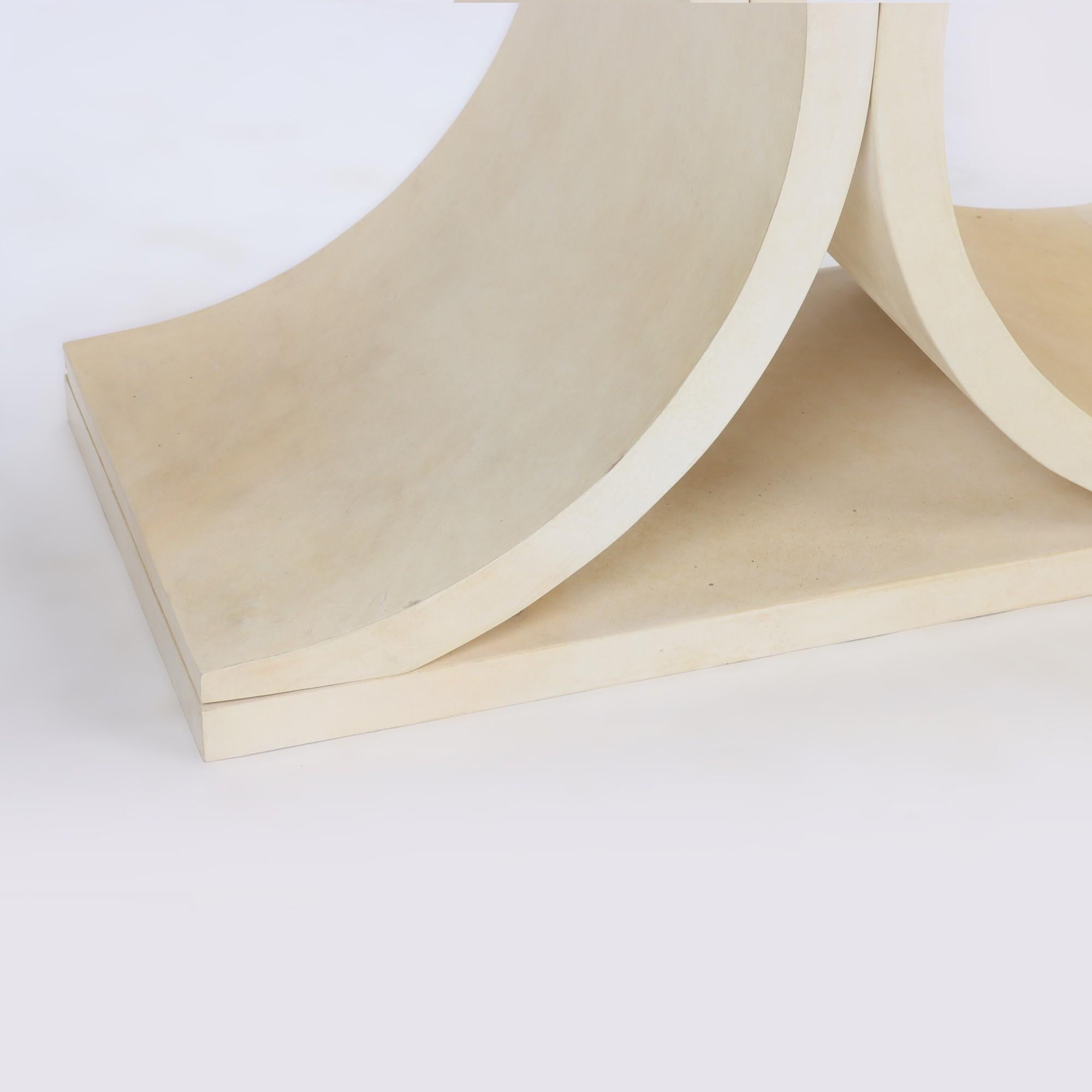 Large Parchment Console, Contemporary 1