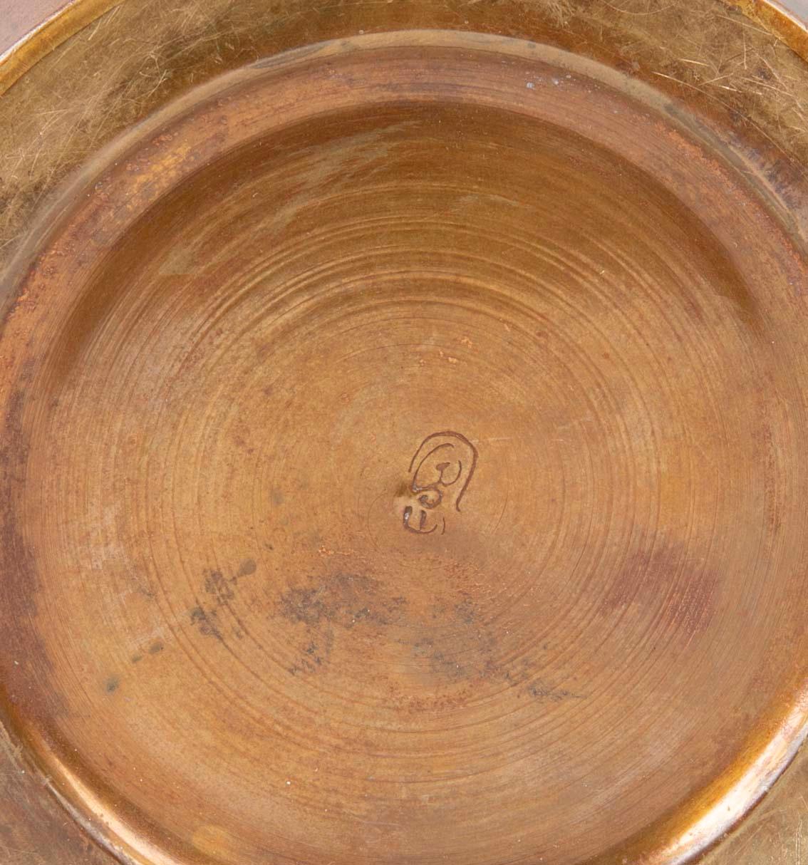 Large Patinated Japanese Bronze Vase 1
