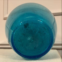 A Large Pelugoso Acquamarine Lamp