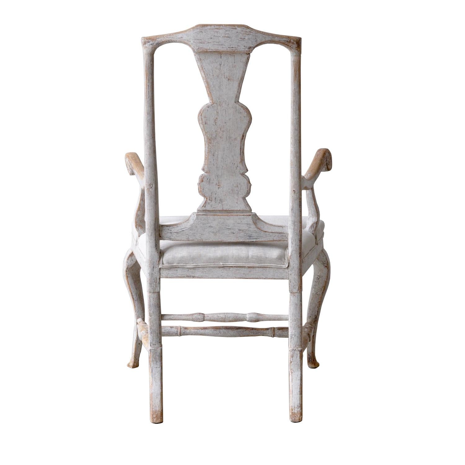 Barocker Sessel aus der Zeit der Jahrhundertmitte (Schwedisch) im Angebot