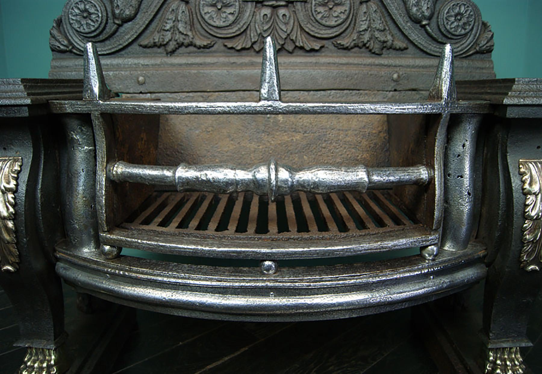 English Large Period Regency Sarcophagus Grate For Sale