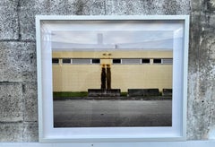 A Large Photograph of Miami's Little River Industrial District Buildings.