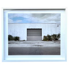 Grande photographie des bâtiments du quartier industriel de Little River à Miami.