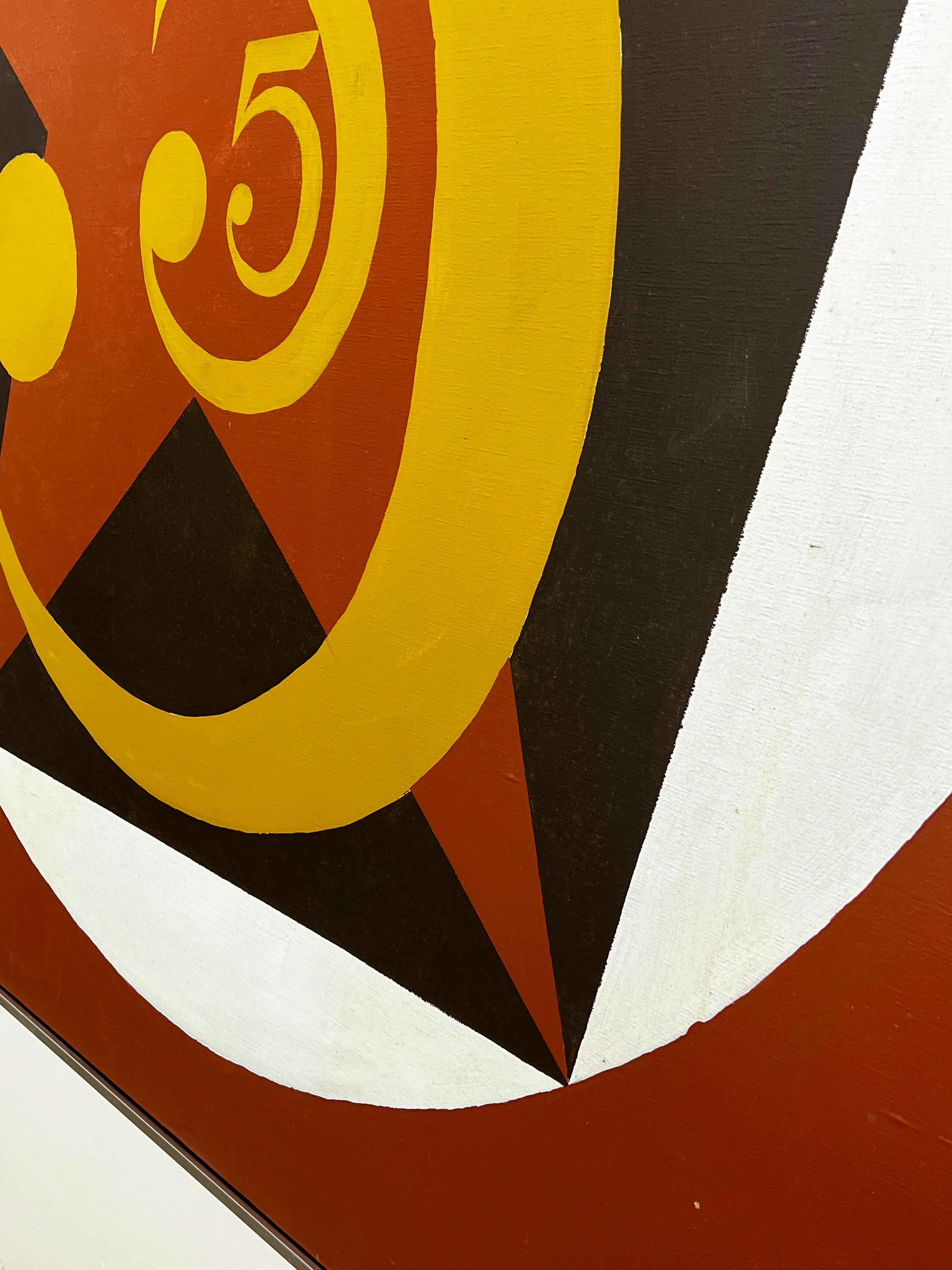 Fin du 20e siècle Une grande peinture Pop Art d'après Robert Indiana, vers 1970 en vente