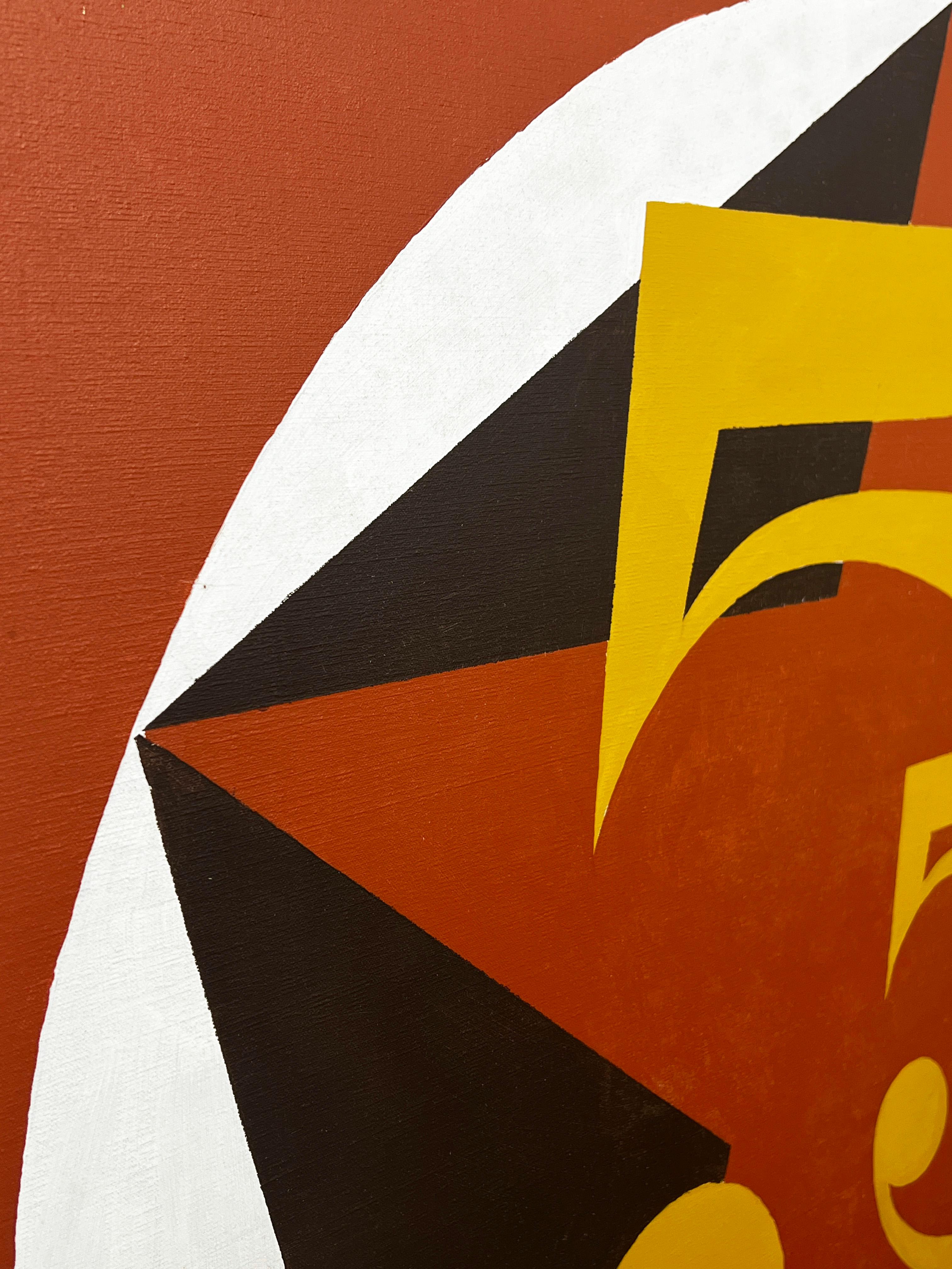 Peinture Une grande peinture Pop Art d'après Robert Indiana, vers 1970 en vente